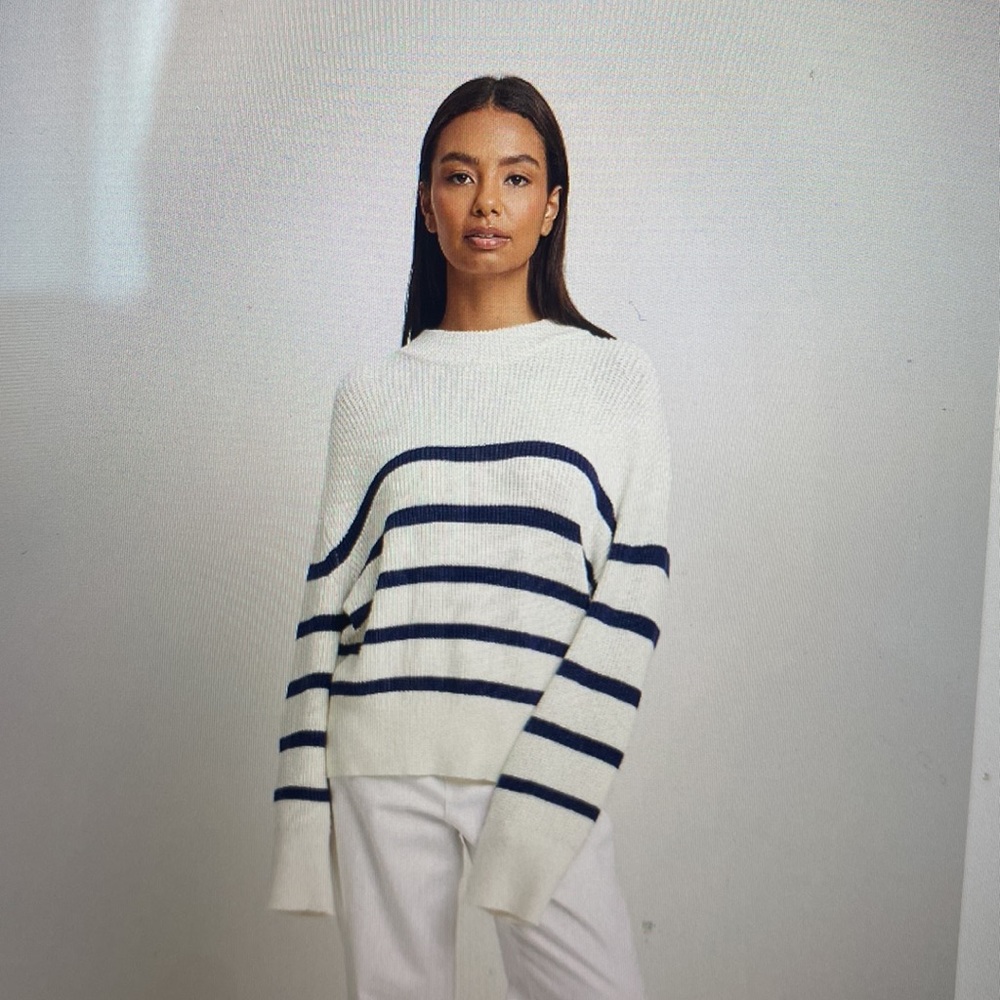 Never worn NA-KD striped sweater
